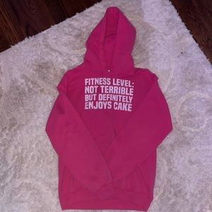Girls pink sweatshirt